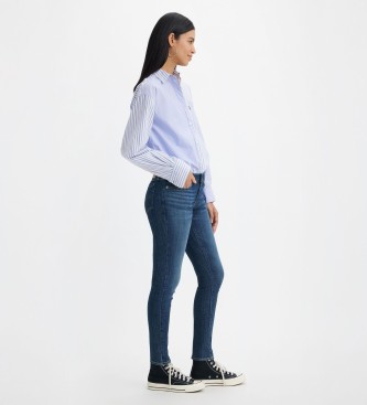 Levi's 711 Jeans blu attillati