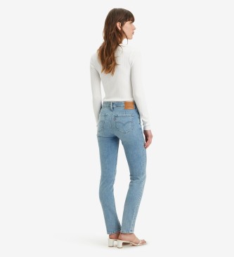 Levi's 712 skinny jeans with piped pocket blue