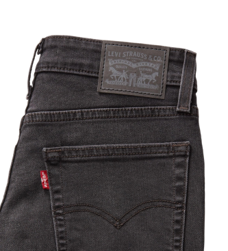 Levi's Skinny jeans met hoge taille 721 zwart