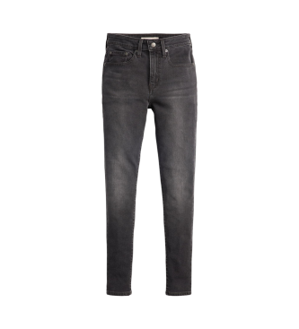 Levi's Skinny jeans met hoge taille 721 zwart