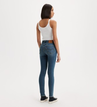 Levi's Dżinsy 721 z wysokim stanem Skinny niebieskie