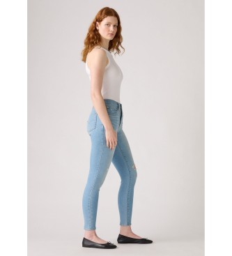 Levi's Dżinsy 721 z wysokim stanem Skinny niebieskie