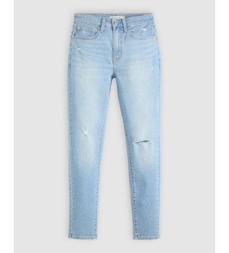 Levi's Dżinsy 721 z wysokim stanem Skinny niebieskie