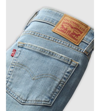 Levi's Dżinsy 721 z wysokim stanem Skinny niebieskie