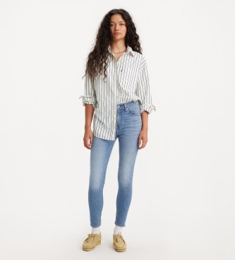 Levi's Jeans 721 High Rise Skinny Performance Blu freddo