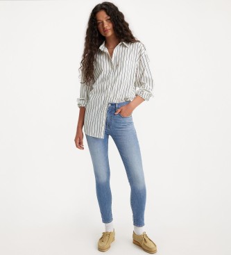 Levi's Dżinsy 721 High Rise Skinny Performance Cool niebieski