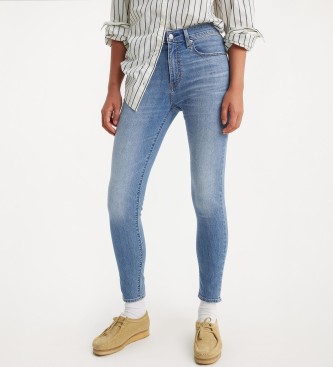 Levi's Dżinsy 721 High Rise Skinny Performance Cool niebieski