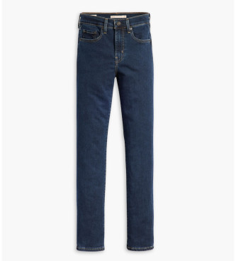 Levi's Jeans dritti a vita alta 724 blu scuro