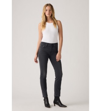 Levi's Jeans 724 High Rise Straight negro