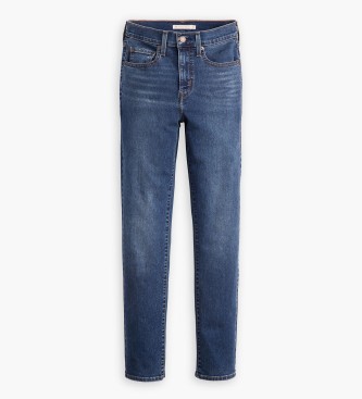 Levi's Straight high-waisted jeans 724 blue