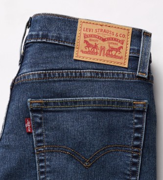 Levi's Calas de ganga direitas de cintura alta 724 azul