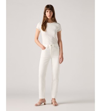 Levi's Jeans 724 High Rise white
