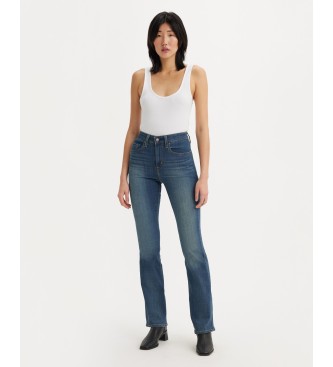 Levi's Jean bootcut  taille haute 725 bleu
