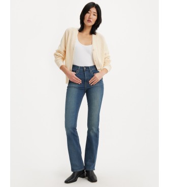 Levi's Jean bootcut  taille haute 725 bleu