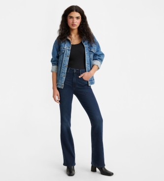 Levi's Jeans bootcut 725 blu scuro a vita alta