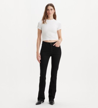 Levi's Bootcut jeans met hoge taille 725 zwart