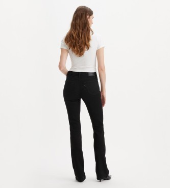 Levi's Bootcut jeans met hoge taille 725 zwart