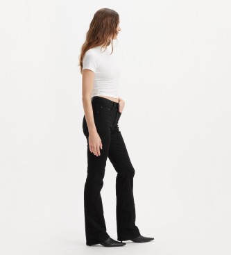 Levi's Bootcut jeans met hoge taille 725 zwart