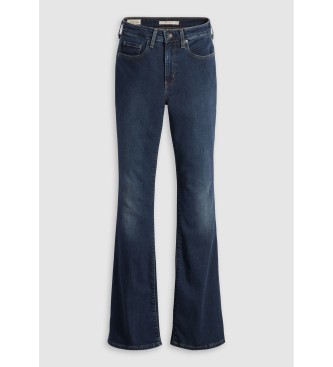 Levi's Jeans 726 Hr Flare Dark Indigo - Getragen in Navy