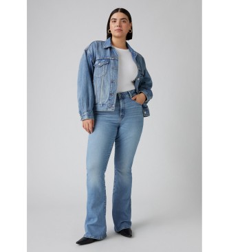 Levi's Jeans 726 Uitlopend Hoog Taille Blauw