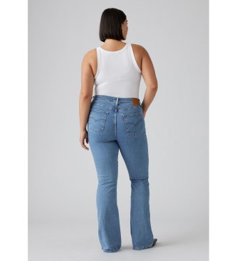 Levi's Jeans 726 Uitlopend Hoog Taille Blauw