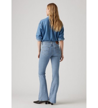 Levi's Jeans 726 Uitlopend Hoog Taille Blauw