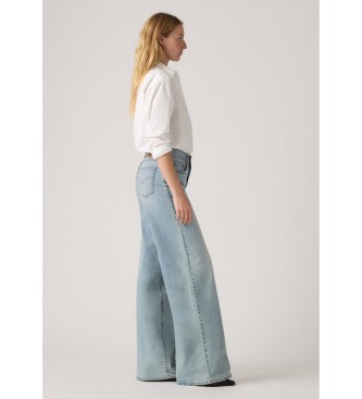Levi's Jeans 728 Wijde Pijpen Hoog Rijp Blauw