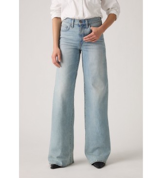 Levi's Jeans 728 Wijde Pijpen Hoog Rijp Blauw