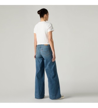 Levi's Jeans 728 de Pierna Ancha y Tiro Alto azul