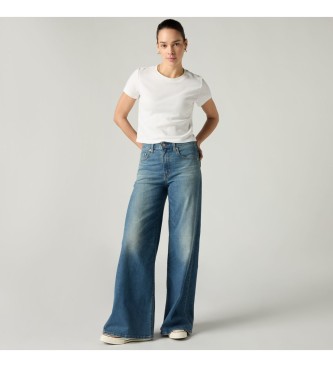 Levi's Jeans 728 de Pierna Ancha y Tiro Alto azul