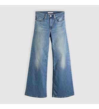Levi's Jeans 728 de Pierna Ancha y Tiro Alto azul