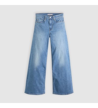 Levi's Jeans 728 de Pierna Ancha y Tiro Alto azul