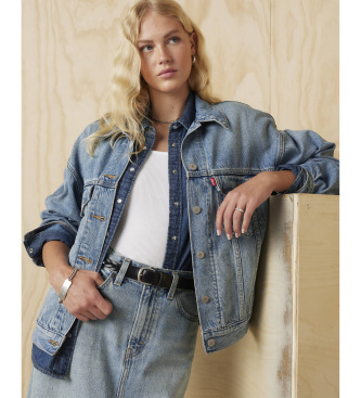 Levi's Niebieska kurtka Trucker z lat 90