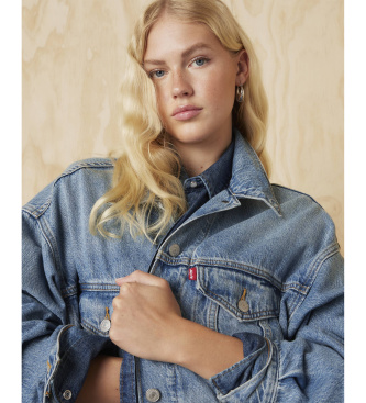 Levi's Niebieska kurtka Trucker z lat 90