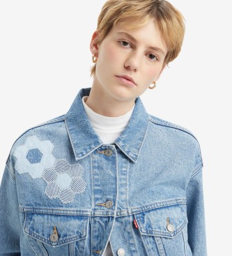 Levi's Veste camionneur 90's bleu