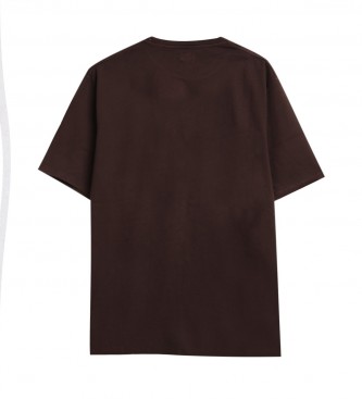Levi's Basic-T-Shirt kastanienbraun Tasche