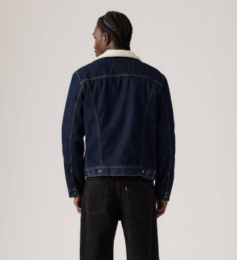 Levi's Coat Type Sherpa Trucker Giv it blue