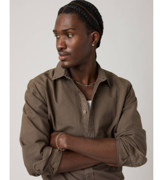 Levi's Authentic Brown Button Down Shirt