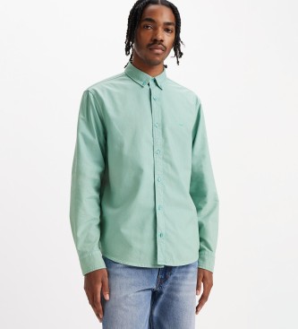 Levi's Authentic Button Down Shirt green