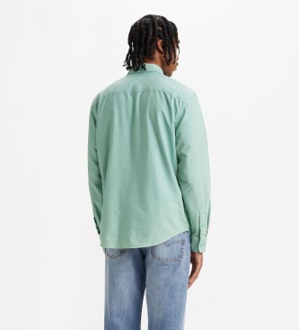 Levi's Authentic Button Down Shirt green