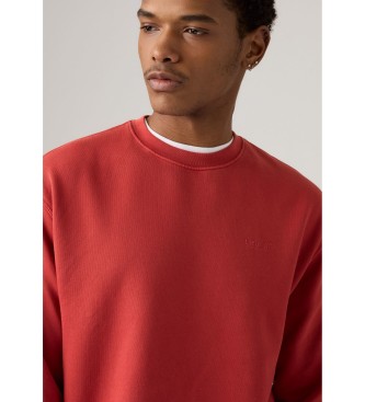 Levi's Authentisches Sweatshirt rot