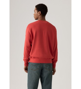 Levi's Authentisches Sweatshirt rot