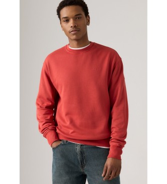 Levi's Authentisches Sweatshirt rot