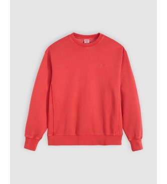 Levi's Authentisches Sweatshirt rot