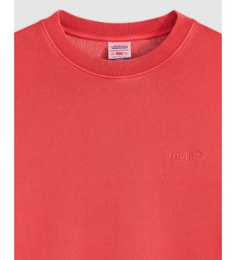 Levi's Authentisches Sweatshirt rot