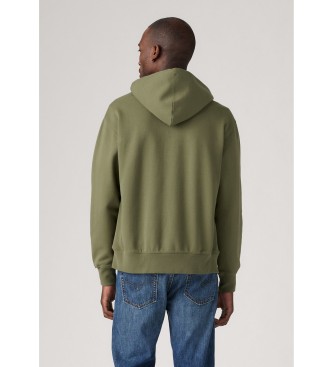 Levi's Authentic Full Zip Sweatshirt green