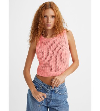 Levi's Knitted Top Baby Blue pink