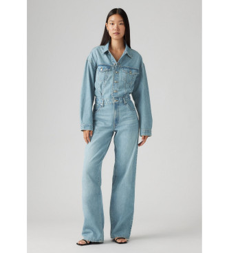 Levi's Baggy blauwe jumpsuit