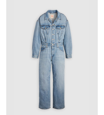 Levi's Baggy blauwe jumpsuit