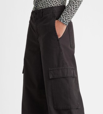 Levi's Pantaln cargo holgado negro